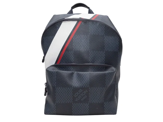 Navy & Multicolor Louis Vuitton America's Cup 2017 Apollo Backpack in Navy from Designer Revival