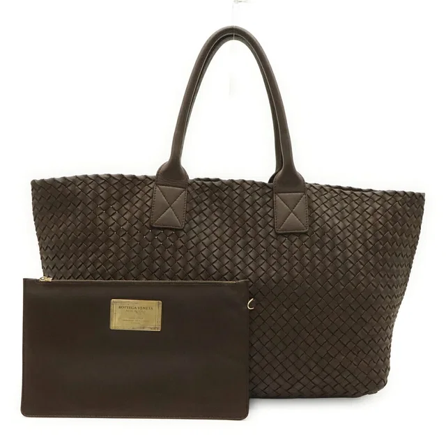 Bottega Veneta Intrecciato Leather Tote Limited in Woven leather from LuxUness