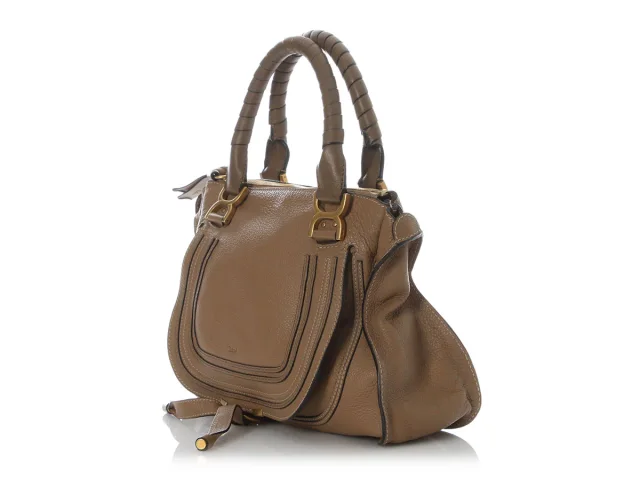 Chloé Medium Nut Calfskin Marcie in Calfskin from Ann's Fabulous Finds, photo 3 of 9