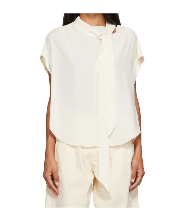 Isabel Marant Selene Tie-Front Blouse, photo 5 of 7 from SENSER