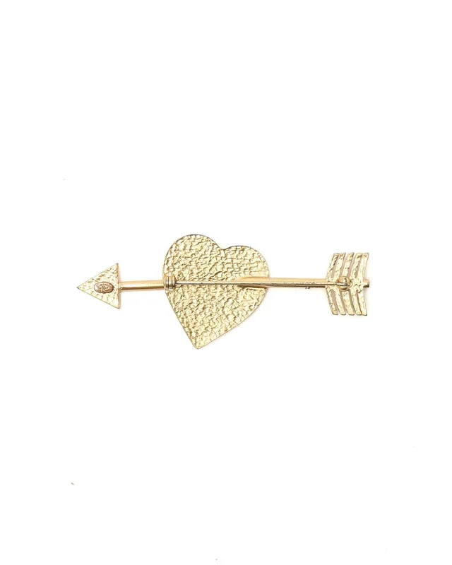 Chanel Arrow Rhinestone Pin Brooch from A Retro Tale, photo 3 of 4