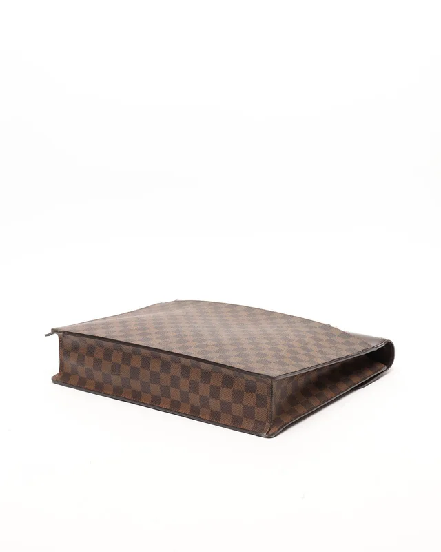 Louis Vuitton Damier Ebene Altona GM Briefcase in Brown from A Retro Tale, photo 5 of 11