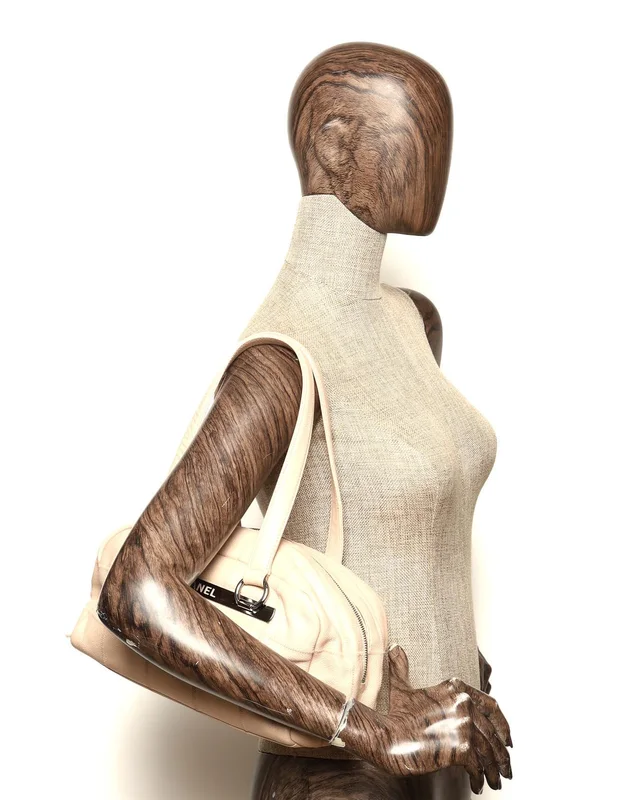 Chanel Choco Bar Boston Bag in Caviar leather from A Retro Tale, photo 9 of 9