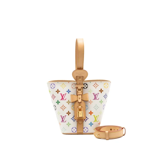 Louis Vuitton Murakami All in BB monogram canvas/Leather Multicolour GHW in Coated canvas from EMIER