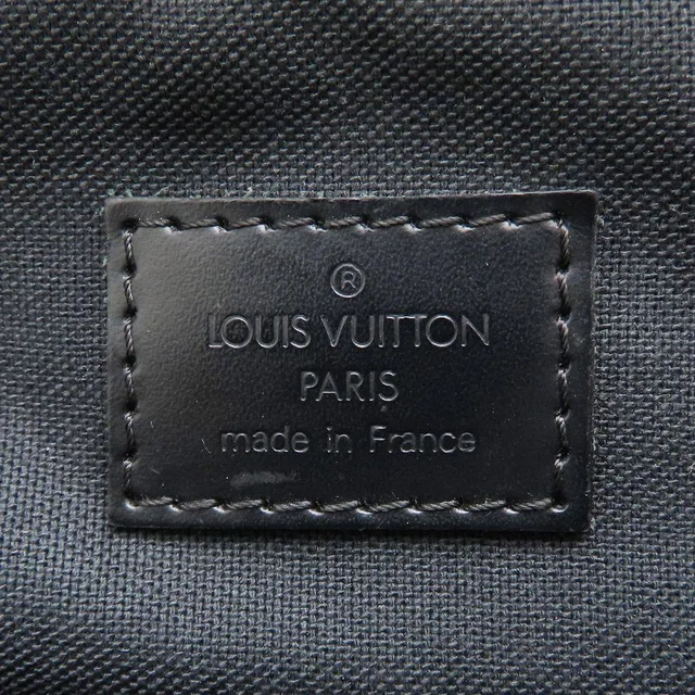 Louis Vuitton Damier Graphite Shoulder Bag in Black Canvas from LuxUness, photo 8 of 9