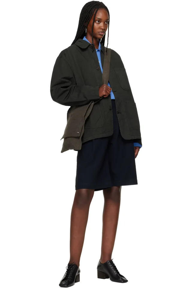 YMC Khaki Construction Jacket, photo 4 of 4 from SSENSE