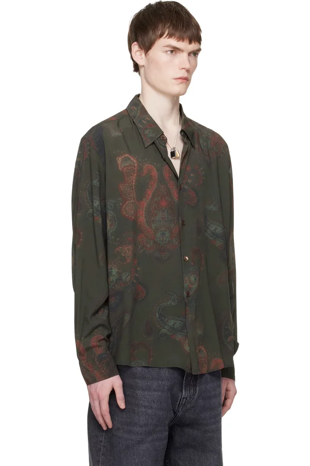 OUR LEGACY Green Beyond Shirt, photo 2 of 4 from SSENSE