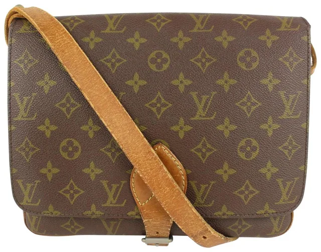Louis Vuitton Monogram Cartouchiere GM Crossbody Bag in Canvas from Bagriculture