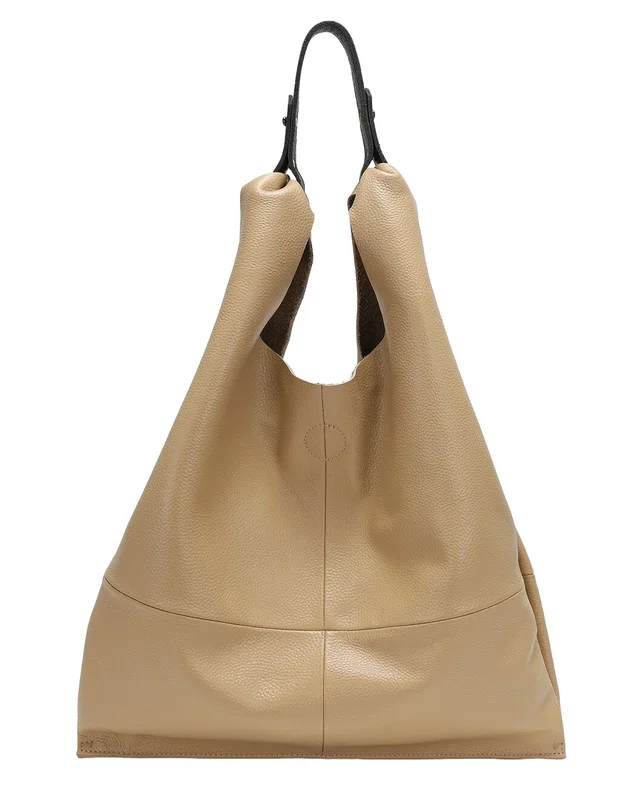Tiffany & Fred Paris Full-Grain Leather Hobo Tote, image 1 of 1 from Rue La La