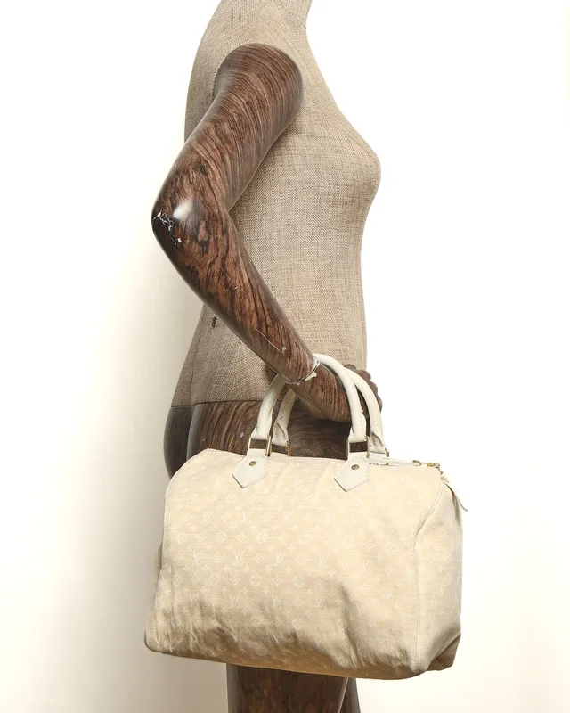Louis Vuitton Mini Lin Speedy 30 Bag in Canvas from A Retro Tale, photo 11 of 11