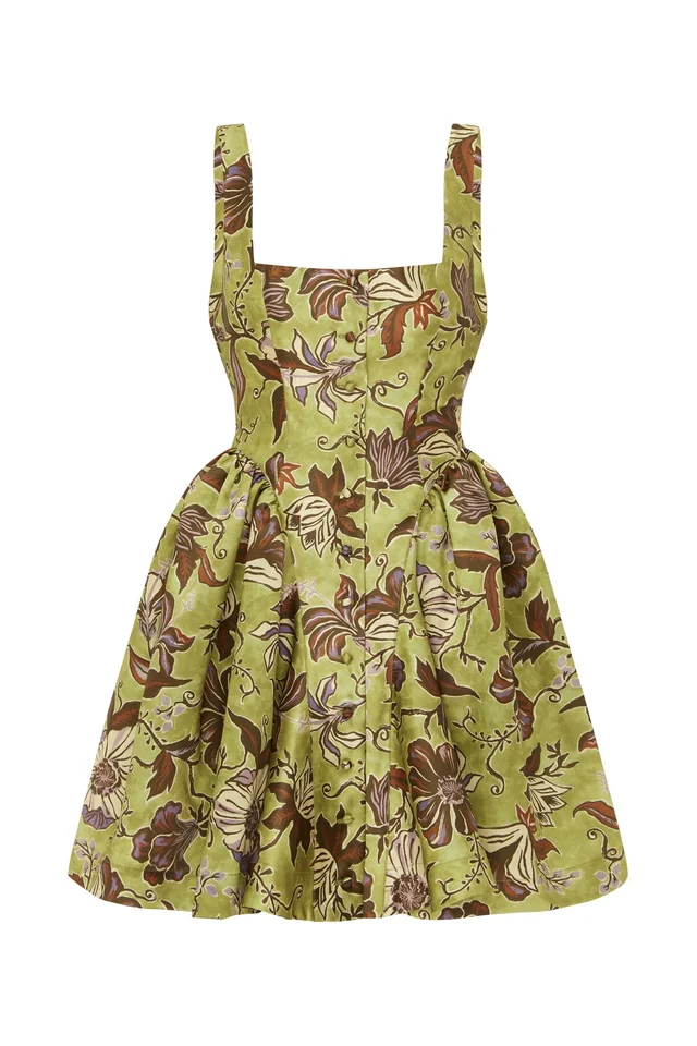 2504 - RESORT 26 CITRON FLOUNCE MINI DRESS from Alemais, photo 1 of 1