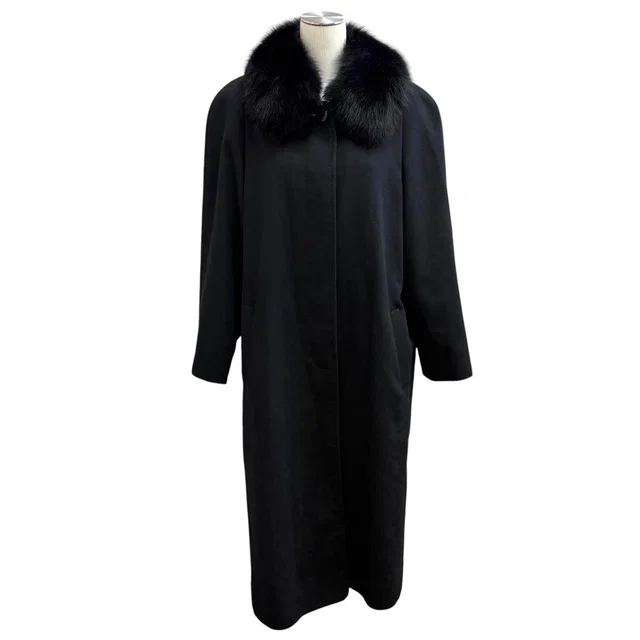 Balmain Cashmere Coat in Cashmere from LuxUness
