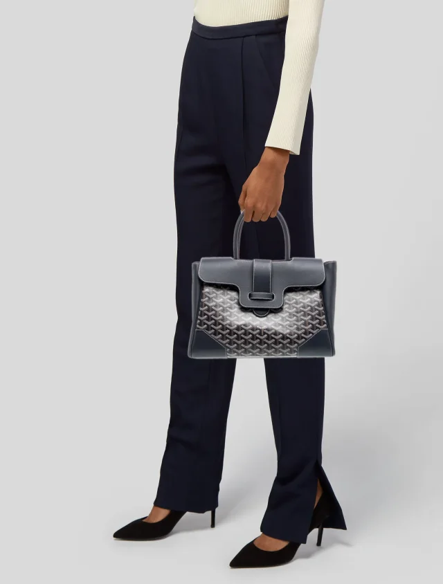 Goyard Goyardine Saigon 2024 in blue Canvas from The RealReal, photo 2 of 6