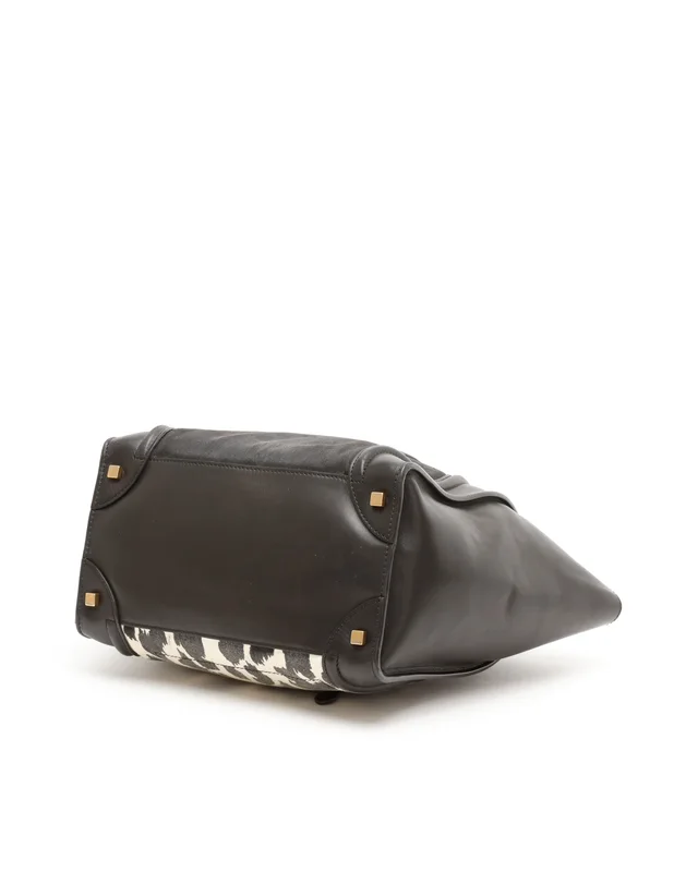 Celine Luggage Mini Bag in Canvas from A Retro Tale, photo 4 of 7