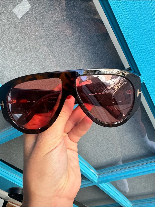 Tom Ford Women’s Tortoiseshell Sunglasses - Rose Lense in brown|red from Poshmark