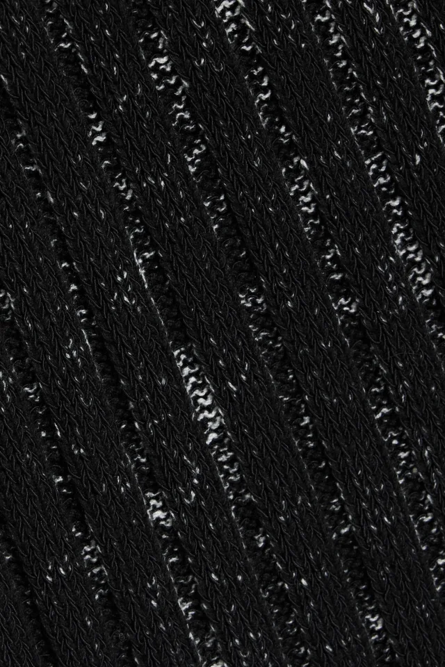 Acne Studios Ribbed Cotton-Blend Midi Skirt in Black, photo 4 of 4 from THE OUTNET