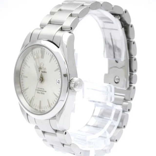 Omega Seamaster Aqua Terra 150m Co-Axial Chronometer Automatic Stainless Steel 3 in white|gray|silver|brown|neutral from Poshmark