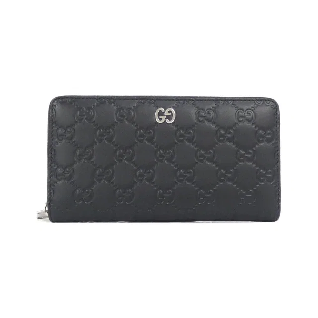 Gucci 473928 CWC1N wallet in 1000/BLACK(ブラック) / SILVER(シルバー)金具 from KOMEHYO