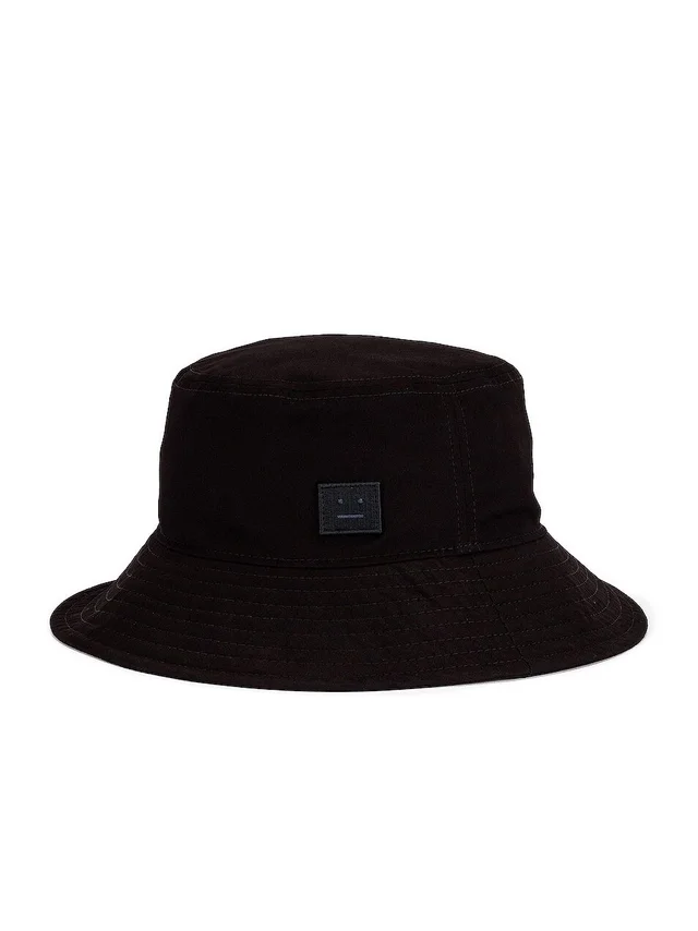 Acne Studios Buko Face Black Bucket Hat in black from Poshmark