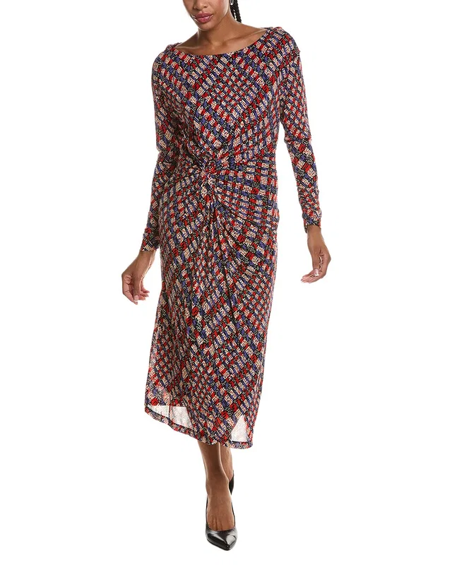Diane von Furstenberg Hanna Midi Dress, image 1 of 1 from Rue La La