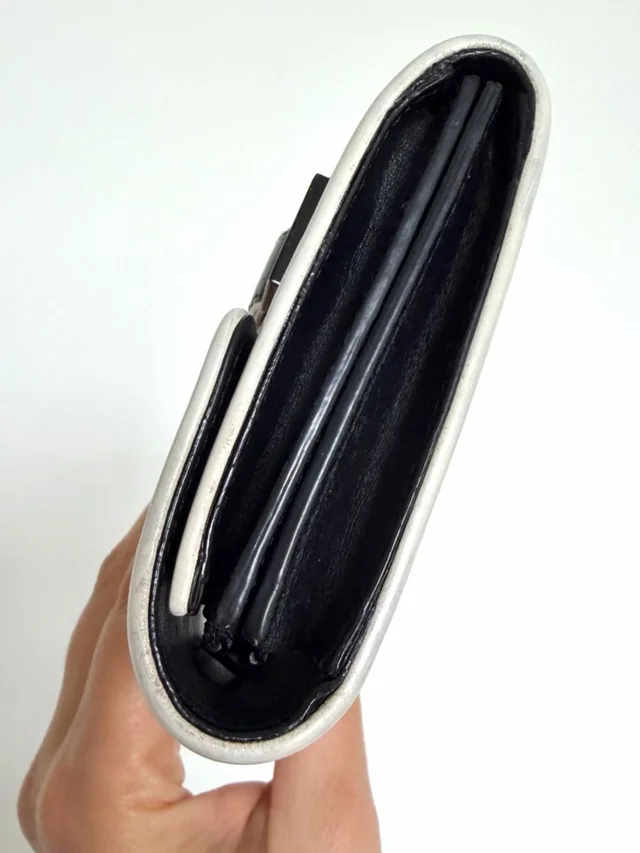 Delvaux Madame Black Leather Card Holder Wallet in black Leather from Poshmark, photo 2 of 11