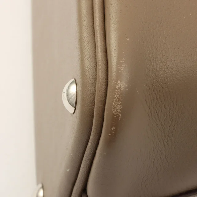 Hermès 2020 Bolide 27 Etoupe in Taupe Swift leather from VINTAGE QOO TOKYO, photo 12 of 14