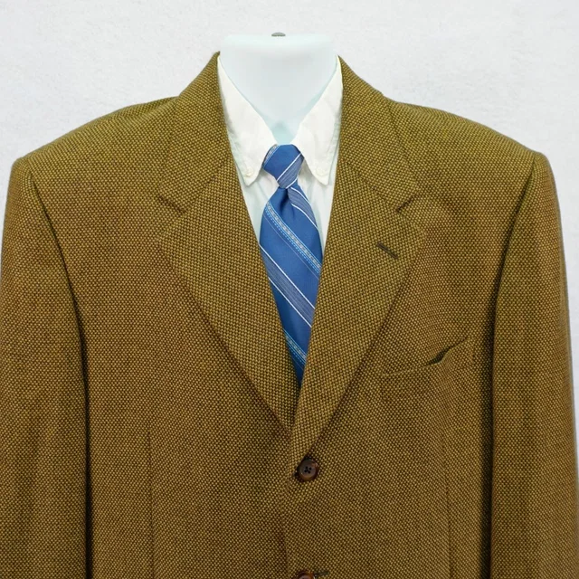 Arnold Brant Loro Piana 100% Cashmere Sport Coat 3 Button -42r- Brown Check in red|brown Cashmere from Poshmark