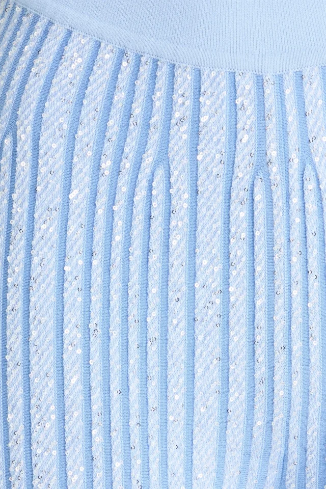 Missoni Sequin-Embellished Ribbed-Knit Bootcut Pants, photo 4 of 4 from THE OUTNET