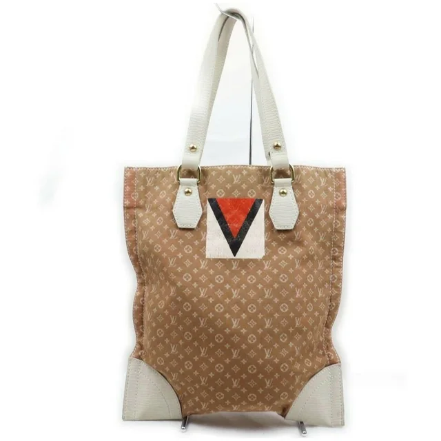 Louis Vuitton Brown Monogram Mini Lin Gaston V Tanger Tote bag in Brown from Bagriculture
