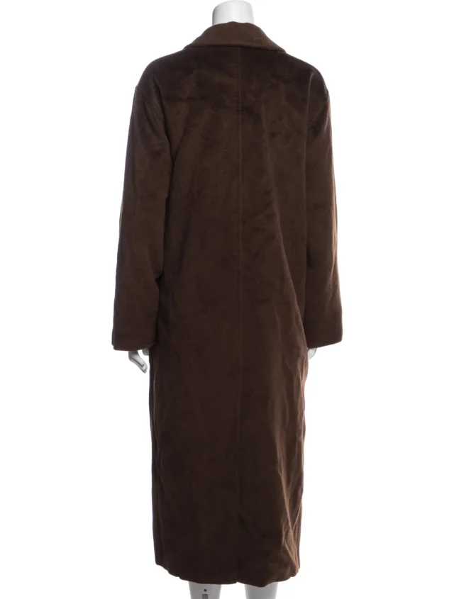Max Mara Coats & outerwear in brown|red from The RealReal, photo 3 of 3