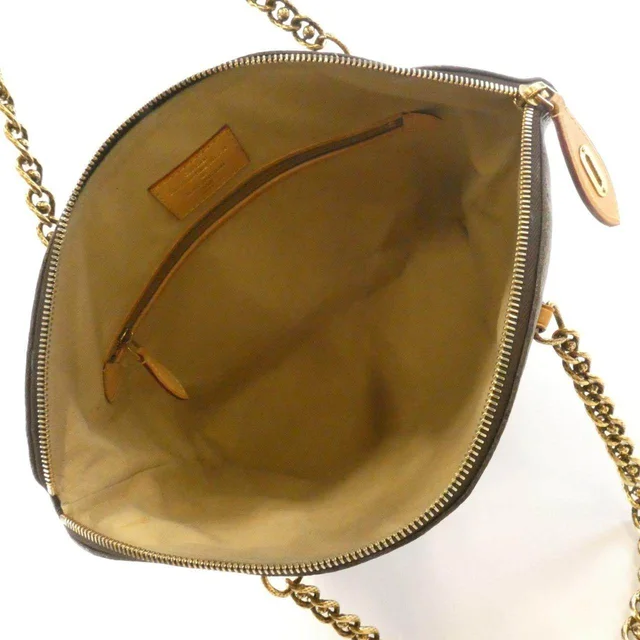 Louis Vuitton Lockit Chain Monogram Bag in Brown Canvas from LuxUness, photo 7 of 8