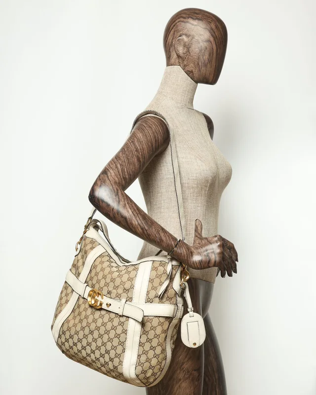 Gucci GG Running Hobo Bag in Canvas from A Retro Tale, photo 9 of 9