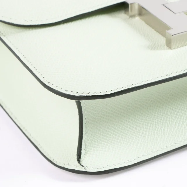 Hermès Constance 24 Vert Fizz Epsom PHW in Green Epsom leather from Labellov, photo 10 of 14