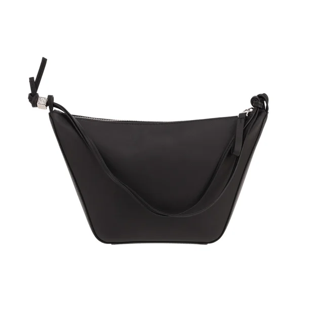 Loewe Hammock Hobo handbag in Black Leather from Collector Square, photo 2 of 5