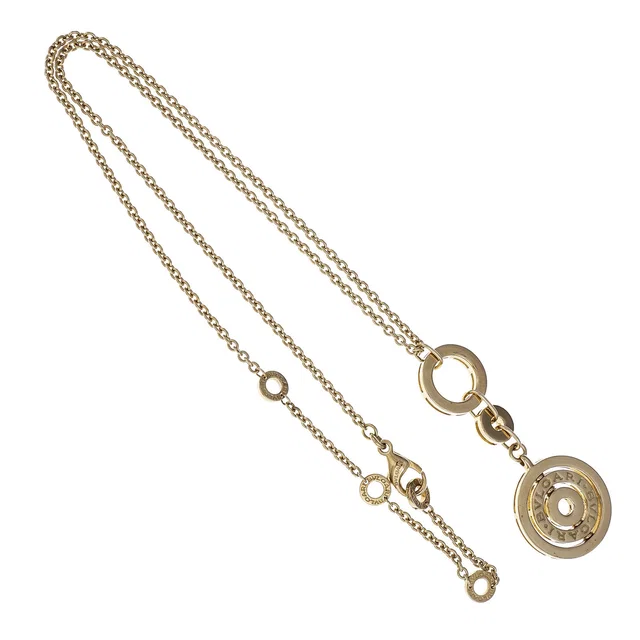 Estate Bulgari Cerchi Astrale Circle Necklace Pendant 18k Yellow Gold | Other | Buy at in Yellow from Truefacet