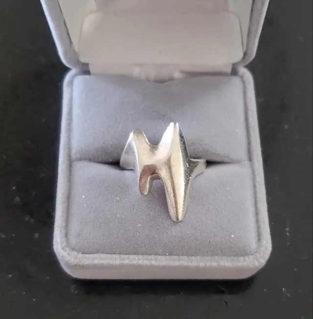 Georg Jensen 925 Sterling Silver Modernist Statement Ring Size 7 from Poshmark