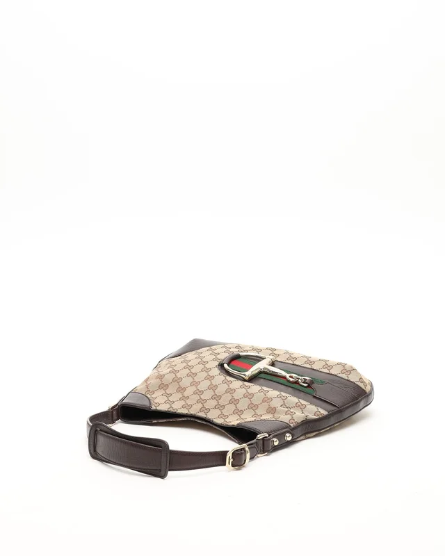 Gucci GG Sherry Line Hobo Bag in Canvas from A Retro Tale, photo 4 of 8