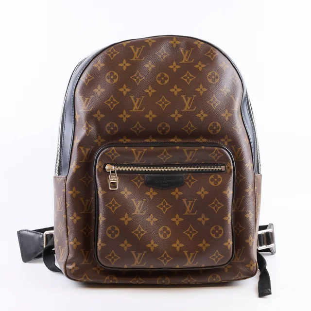 Louis Vuitton Josh Backpack Monogram Macassar in Canvas from The Purse Affair
