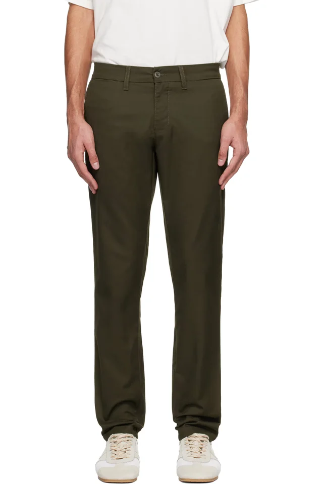 Khaki Sid Trousers, image 1 of 1 from SSENSE