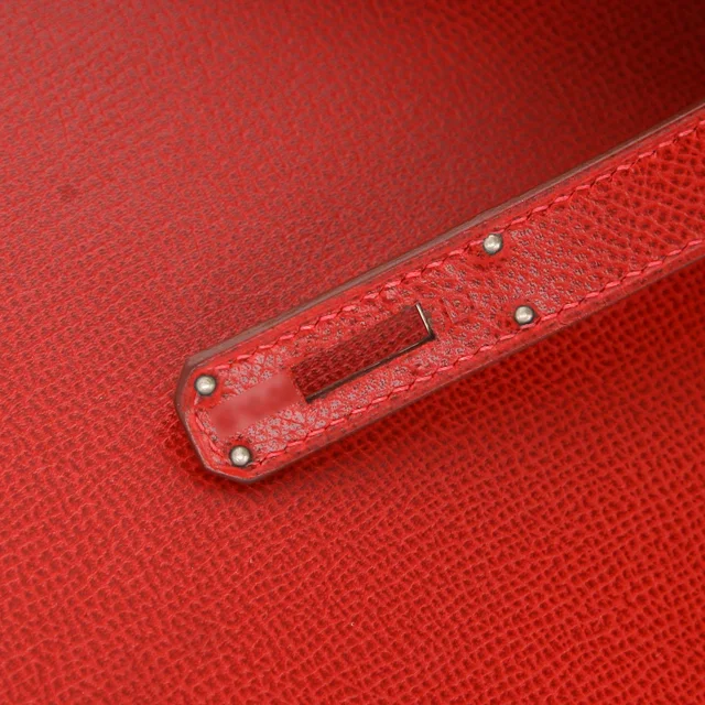 Hermès Kelly 32 cm handbag in Red Leather from Collector Square, photo 6 of 6