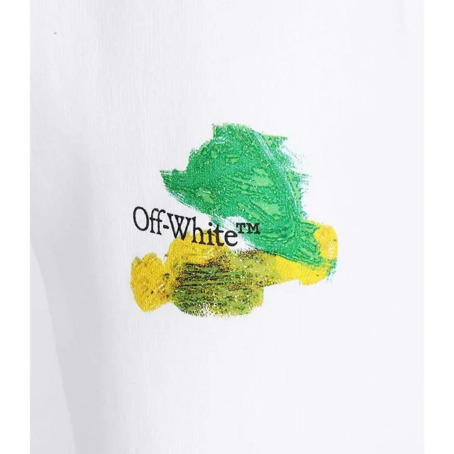 Off White Cotton Logo Sweatpants, photo 4 of 4 from Balardi