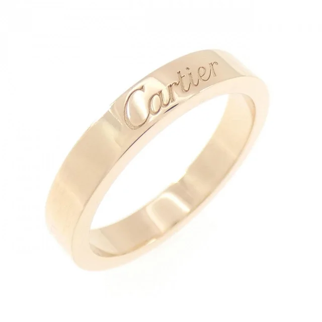 C de Cartier wedding ring in 750 pink gold from KOMEHYO