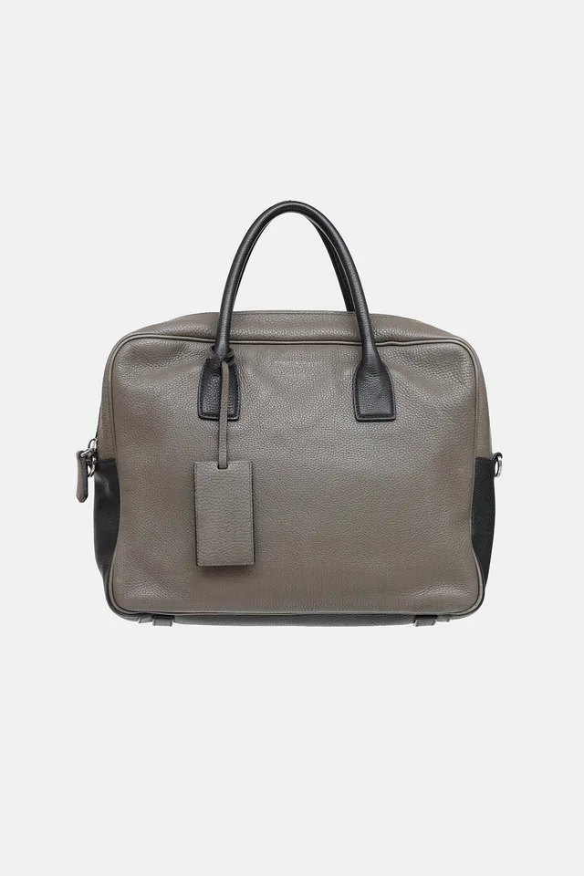 Prada Daino Leather Tote Bag in Leather from VSP Consignment