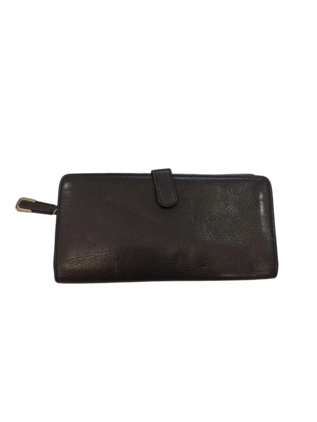 Coach Madison Skinny Wallet Clutch Wallet Midnight Oak Brown Card Holder *Vguc in black|brown|red Calfskin from Poshmark