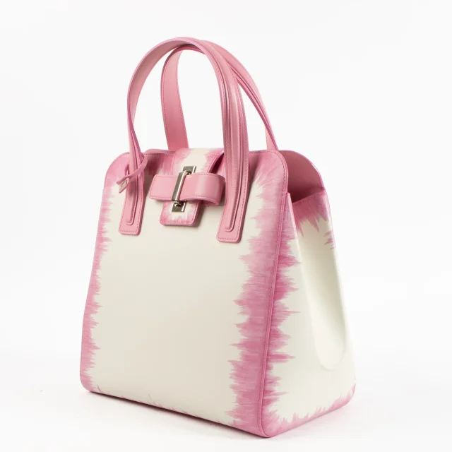 Delvaux Simplissime N/S Pink Tote Bag in Pink from Labellov, photo 2 of 6