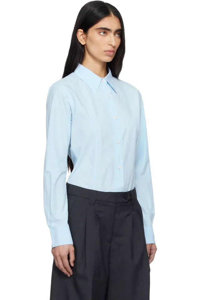 mfpen Blue Readers Shirt, photo 2 of 5 from SSENSE