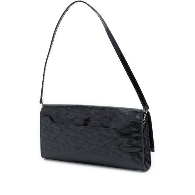Black Louis Vuitton Electric Epi Sevigne Clutch Shoulder Bag in Black Leather from Designer Revival, photo 2 of 2