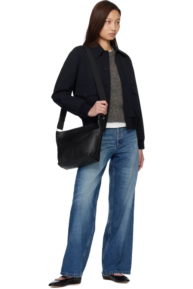 A.P.C. Black Besace Maiko Bag, photo 4 of 4 from SSENSE