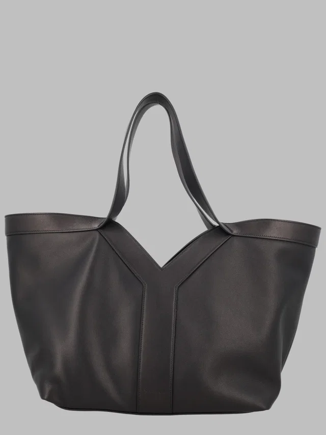 Saint Laurent Shoulder Bag — Black Calf Leather in Black Calfskin from HEWI