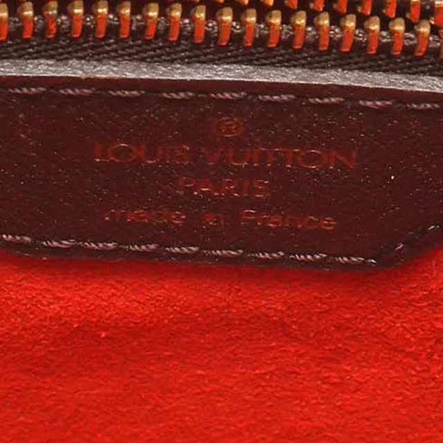 Louis Vuitton Damier Ebene Marais Bucket Bag in Brown Canvas from A Retro Tale, photo 9 of 11